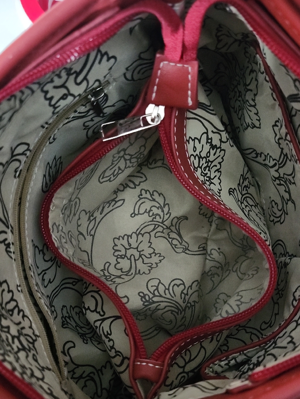 Women’s Red Flag Crossbody Bag - Picture 7 of 10